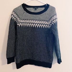 J. Crew Merino Wool Fair Isle Sweater